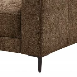 Ponsel Polstermöbel Ecksofa City - Chenille Jiao: Dunkelbraun - Longchair davorstehend links -Wohnzimmermöbel boutique en ligne 1000243752 220107 13124200392 DETAILS P000000001000243752