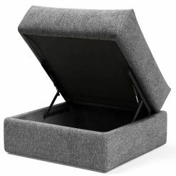 Innovation Möbel Polsterhocker Cornila - Stoff Twist: Granite 6 Innovation Möbel Polsterhocker Cornila - Stoff Twist: Granite -Wohnzimmermöbel boutique en ligne 1000244283 210218 14574600094 DETAILS P000000001000244283