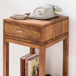Naturoo Beistelltisch Verniolle IV - Sheesham massiv -Wohnzimmermöbel boutique en ligne 1000244866 210202 14541500110 DETAILS P000000001000244866