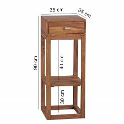 Naturoo Beistelltisch Verniolle IV - Sheesham massiv -Wohnzimmermöbel boutique en ligne 1000244866 210202 14542400113 SKETCH DETAILS P000000001000244866 sketch