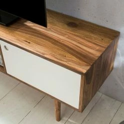 Naturoo TV-Lowboard Messas - Sheesham massiv - Sheesham / Weiß 11 Naturoo TV-Lowboard Messas - Sheesham massiv - Sheesham / Weiß -Wohnzimmermöbel boutique en ligne 1000244867 210202 14543600118 DETAILS P000000001000244867