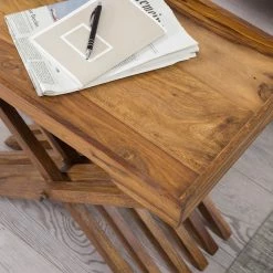 Naturoo Beistelltisch Verniolle III - Sheesham massiv -Wohnzimmermöbel boutique en ligne 1000244869 210202 14550900130 DETAILS P000000001000244869