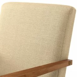 Studio Copenhagen Sessel Monklet - Webstoff - Webstoff Ekta: Beige - Buche Hell -Wohnzimmermöbel boutique en ligne 1000244914 210225 13021900071 DETAILS P000000001000244914