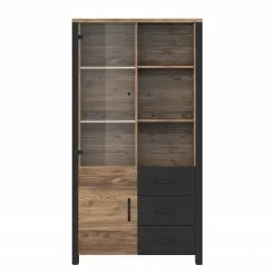 Red Living Schrank Velleron - Fichte Dekor -Wohnzimmermöbel boutique en ligne 1000245425 210217 13062100096 DETAILS P000000001000245425