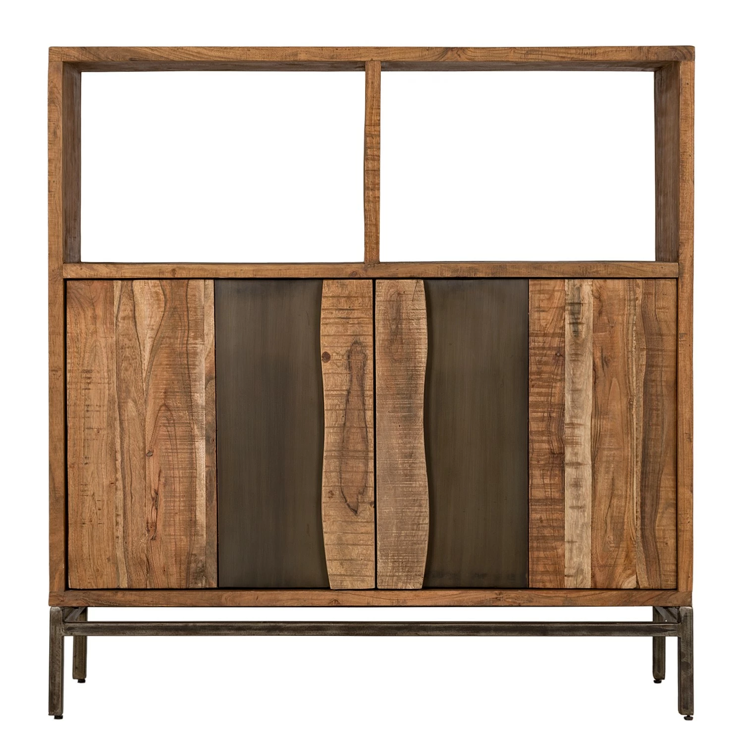 Ars manufacti Büroschrank Domme - Akazie massiv / Eisen - Akazie / Anthrazit 10 Ars manufacti Büroschrank Domme - Akazie massiv / Eisen - Akazie / Anthrazit – Bild 10