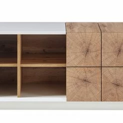 Loftscape TV-Lowboard Crecora - Weiß / Eiche Dekor -Wohnzimmermöbel boutique en ligne 1000246790 210727 12504700005 DETAILS P000000001000246790