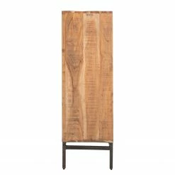 Ars manufacti Büroregal Domme II - Akazie massiv / Eisen - Akazie / Anthrazit -Wohnzimmermöbel boutique en ligne 1000246834 220406 033 DETAILS P000000001000246834