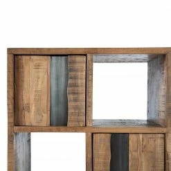 Ars manufacti Büroregal Domme II - Akazie massiv / Eisen - Akazie / Anthrazit -Wohnzimmermöbel boutique en ligne 1000246834 220406 034 DETAILS P000000001000246834