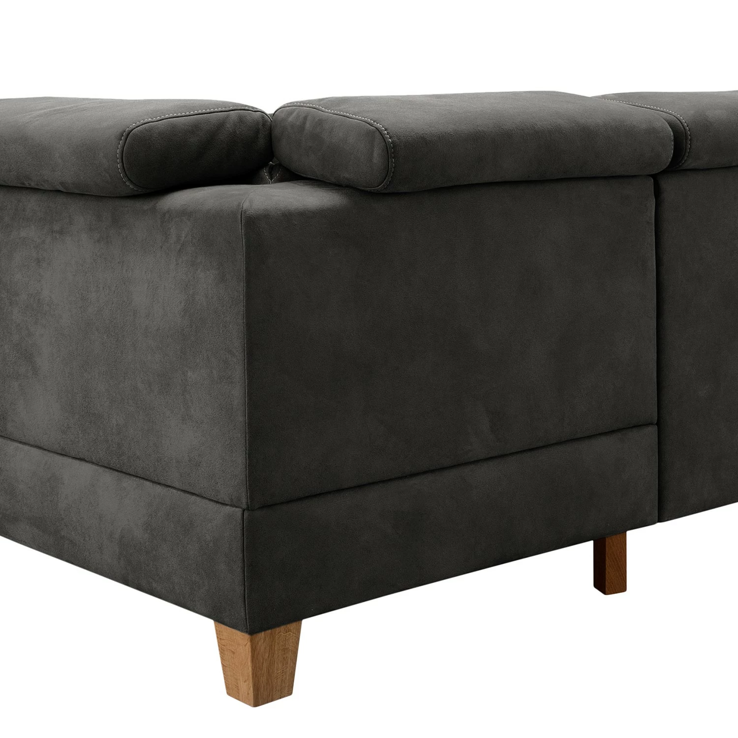 Loftscape Ecksofa Vignols - Microfaser - Microfaser Flavie: Grau - Ausrichtung rechts - Ohne Schlaffunktion 8 Loftscape Ecksofa Vignols - Microfaser - Microfaser Flavie: Grau - Ausrichtung rechts - Ohne Schlaffunktion – Bild 8