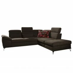 Loftscape Ecksofa Tamaris II - Webstoff - Webstoff Palila: Espresso - Ecke davorstehend rechts - Mit Schlaffunktion -Wohnzimmermöbel boutique en ligne 1000248791 210317 15134901413 DETAILS P000000001000248791