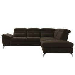 Loftscape Ecksofa Tamaris II - Webstoff - Webstoff Palila: Espresso - Ecke davorstehend rechts - Mit Schlaffunktion -Wohnzimmermöbel boutique en ligne 1000248791 210317 15134901414 DETAILS P000000001000248791