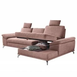 Loftscape Ecksofa Odenas - Webstoff - Webstoff Palila: Mauve - Longchair davorstehend rechts - Mit Schlaffunktion 20 Loftscape Ecksofa Odenas - Webstoff - Webstoff Palila: Mauve - Longchair davorstehend rechts - Mit Schlaffunktion -Wohnzimmermöbel boutique en ligne 1000248827 210317 15142401901 DETAILS P000000001000248827