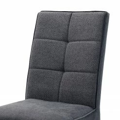 Norrwood Polsterstuhl Brachy (2er-Set) - Flachgewebe / Buche massiv - Anthrazit -Wohnzimmermöbel boutique en ligne 1000249606 210609 12392100106 DETAILS P000000001000249606