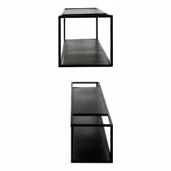 Loftscape Wandregal Lancieux II (2er-Set) - Metall - Schwarz -Wohnzimmermöbel boutique en ligne 1000252671 210325 08124700047 DETAILS P000000001000252671