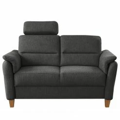 Loftscape Sofa Baulon (2-Sitzer) - Flachgewebe - Flachgewebe Ama: Dunkelgrau -Wohnzimmermöbel boutique en ligne 1000253780 210419 15015900423 DETAILS P000000001000253780