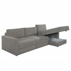 Loftscape Ecksofa Guillac - Webstoff - Webstoff Palila: Fango - Longchair davorstehend rechts - Mit Schlaffunktion -Wohnzimmermöbel boutique en ligne 1000253868 210419 15175001255 DETAILS P000000001000253868