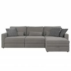 Loftscape Ecksofa Guillac - Webstoff - Webstoff Palila: Fango - Longchair davorstehend rechts - Mit Schlaffunktion -Wohnzimmermöbel boutique en ligne 1000253868 210419 15175101256 DETAILS P000000001000253868