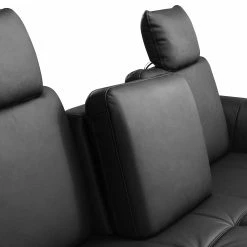 Loftscape Ecksofa Lascaux - Echtleder - Echtleder Pua: Schwarz - Longchair davorstehend rechts -Wohnzimmermöbel boutique en ligne 1000253907 210419 15224901603 DETAILS P000000001000253907