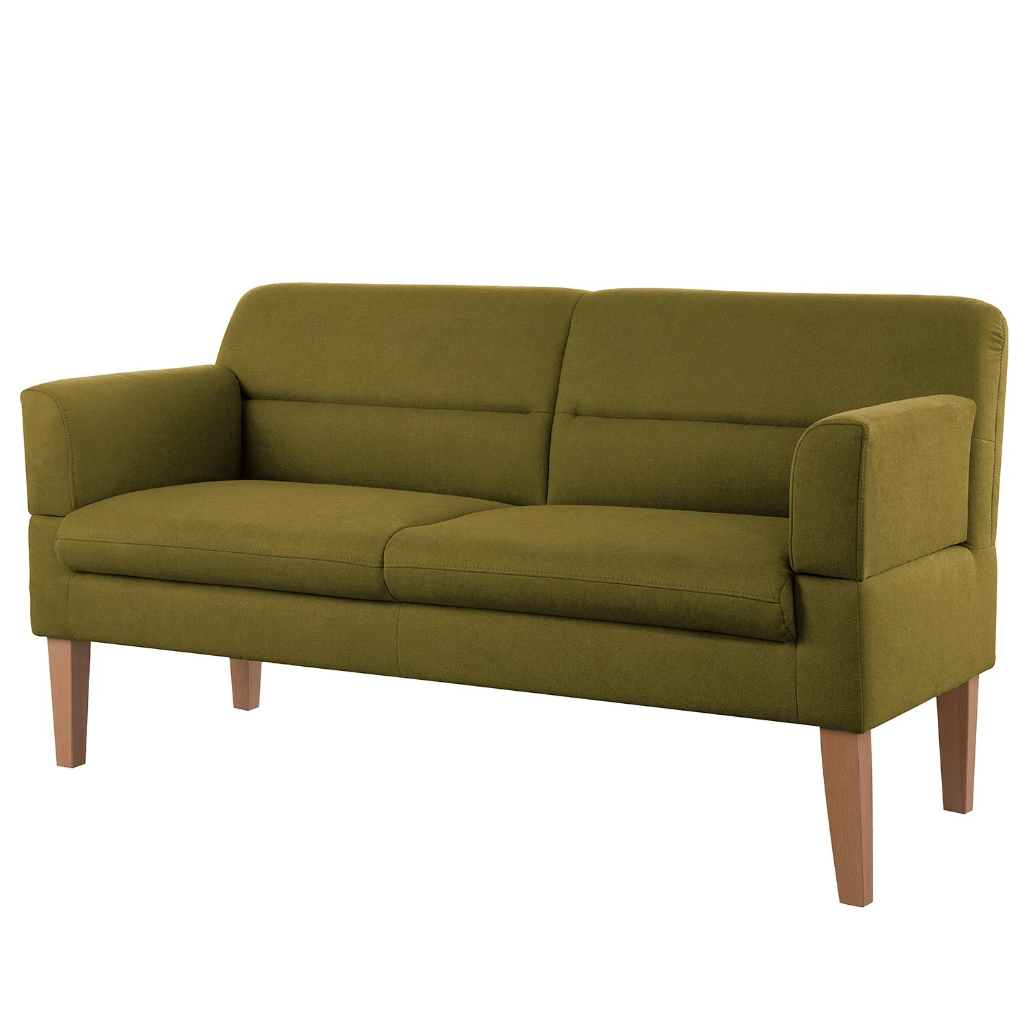 Loftscape Sofa Juillac (2,5-Sitzer) - Flachgewebe - Flachgewebe Olea: Olivgrün 1 Loftscape Sofa Juillac (2,5-Sitzer) - Flachgewebe - Flachgewebe Olea: Olivgrün