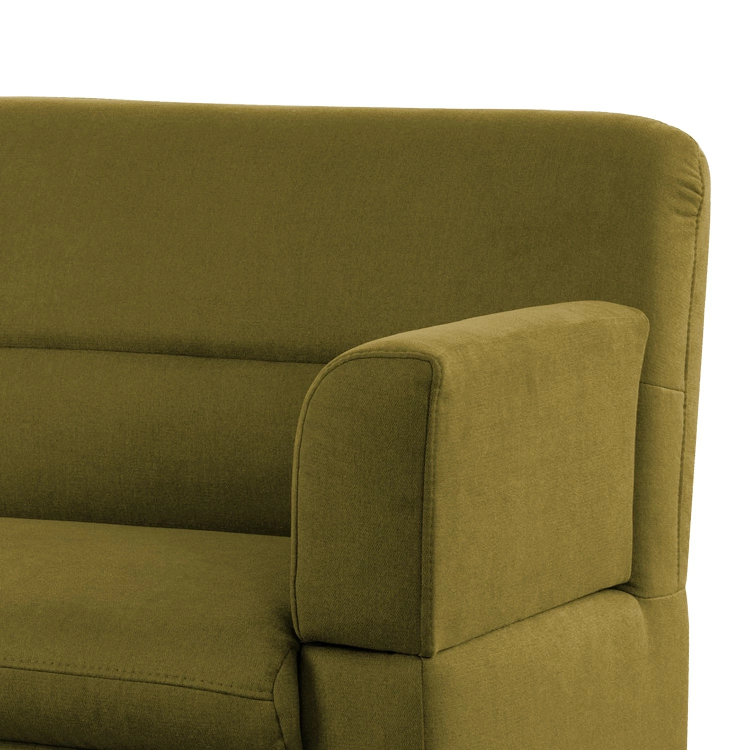 Loftscape Sofa Juillac (2,5-Sitzer) - Flachgewebe - Flachgewebe Olea: Olivgrün 7 Loftscape Sofa Juillac (2,5-Sitzer) - Flachgewebe - Flachgewebe Olea: Olivgrün – Bild 7