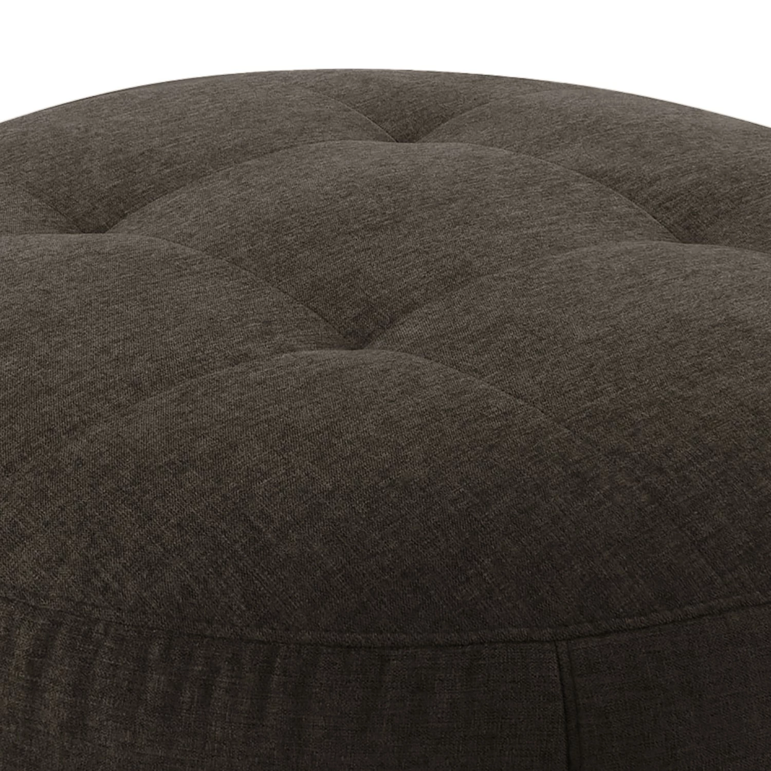 Fredriks Pouf Montfort - Chenille - Chenille Alix: Espresso 4 Fredriks Pouf Montfort - Chenille - Chenille Alix: Espresso – Bild 4