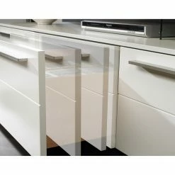 GWINNER Wohnwand Bellano II (3-teilig) - Matt Weiß / Beton Dekor - Ausrichtung rechts - Mit Beleuchtung -Wohnzimmermöbel boutique en ligne 1000254953 210511 10461000262 DETAILS P000000001000254953