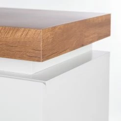 Fredriks TV-Lowboard Namona II - Inkl. Beleuchtung - Eiche Dekor / Weiß -Wohnzimmermöbel boutique en ligne 1000255072 220729 060 DETAILS P000000001000255072