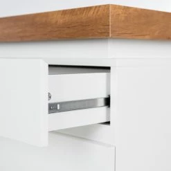 Fredriks TV-Lowboard Namona II - Inkl. Beleuchtung - Eiche Dekor / Weiß -Wohnzimmermöbel boutique en ligne 1000255072 220729 065 DETAILS P000000001000255072