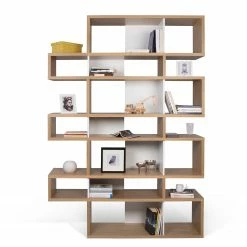 Temahome Regal London III - Eiche / Weiß -Wohnzimmermöbel boutique en ligne 1000255247 210324 15033500235 DETAILS P000000001000255247