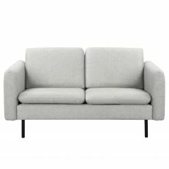 Norrwood Sofa La Motte (2-Sitzer) - Webstoff - Webstoff Sogol: Hellgrau