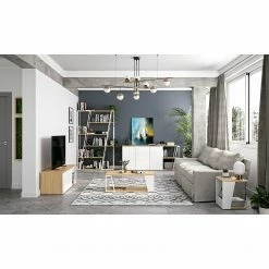 Temahome Couchtisch Albi - Echtholzfurnier - Eiche / Weiß 6 Temahome Couchtisch Albi - Echtholzfurnier - Eiche / Weiß -Wohnzimmermöbel boutique en ligne 1000255971 210331 14451600036 MOOD DETAILS P000000001000255971 mood