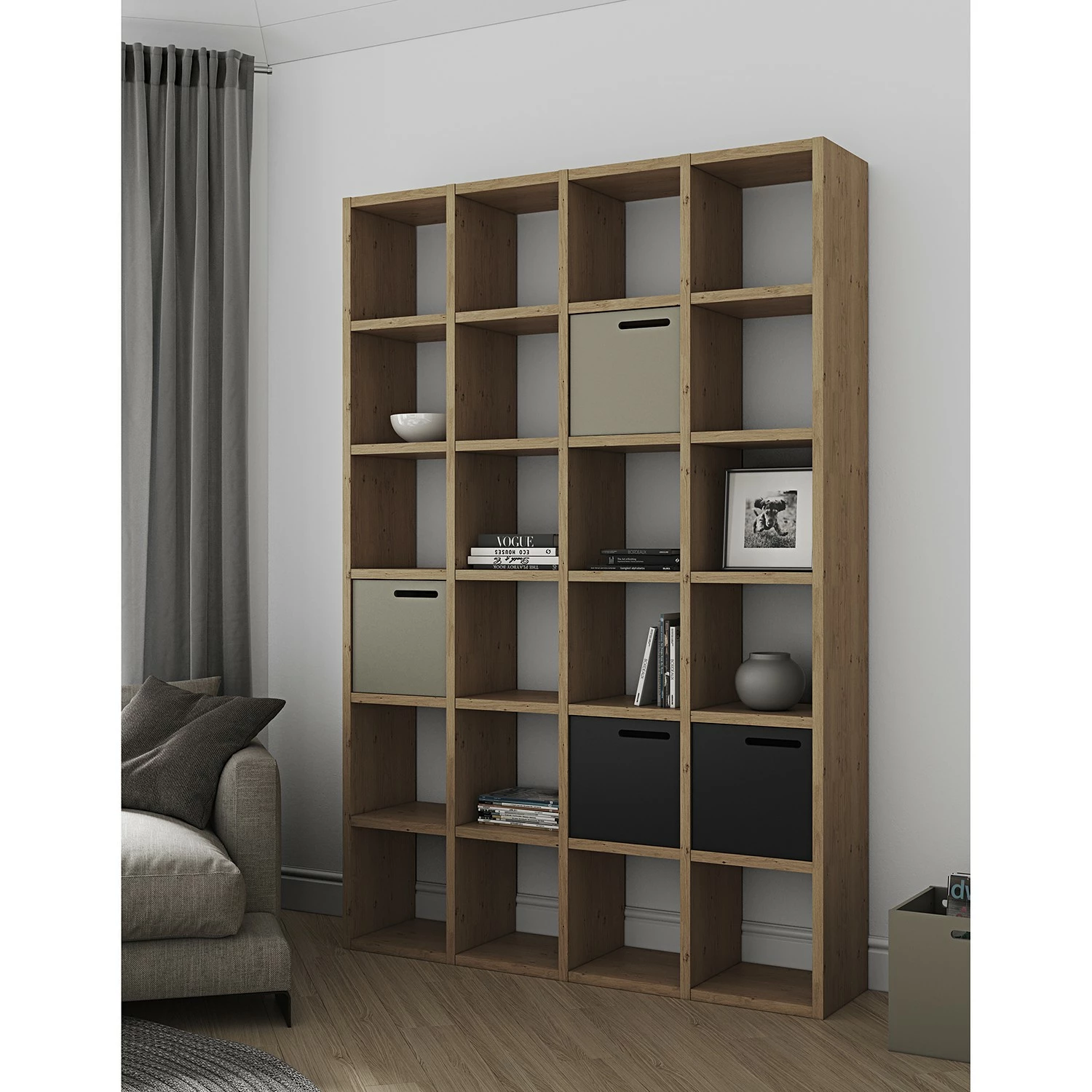 Temahome Regal Pombal II - Eiche 2 Temahome Regal Pombal II - Eiche – Bild 2