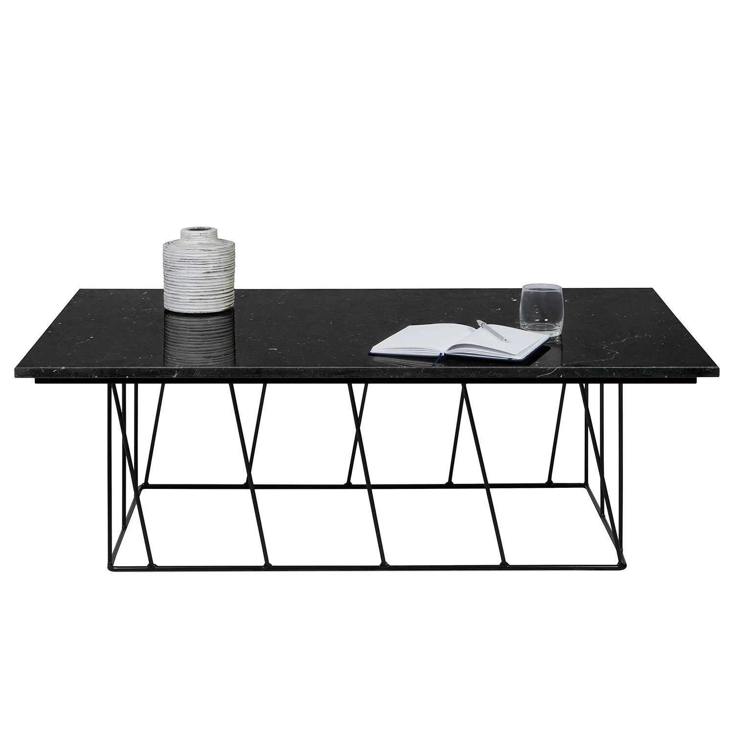 Temahome Couchtisch Helix - Marmor / Metall - Schwarz 5 Temahome Couchtisch Helix - Marmor / Metall - Schwarz – Bild 5