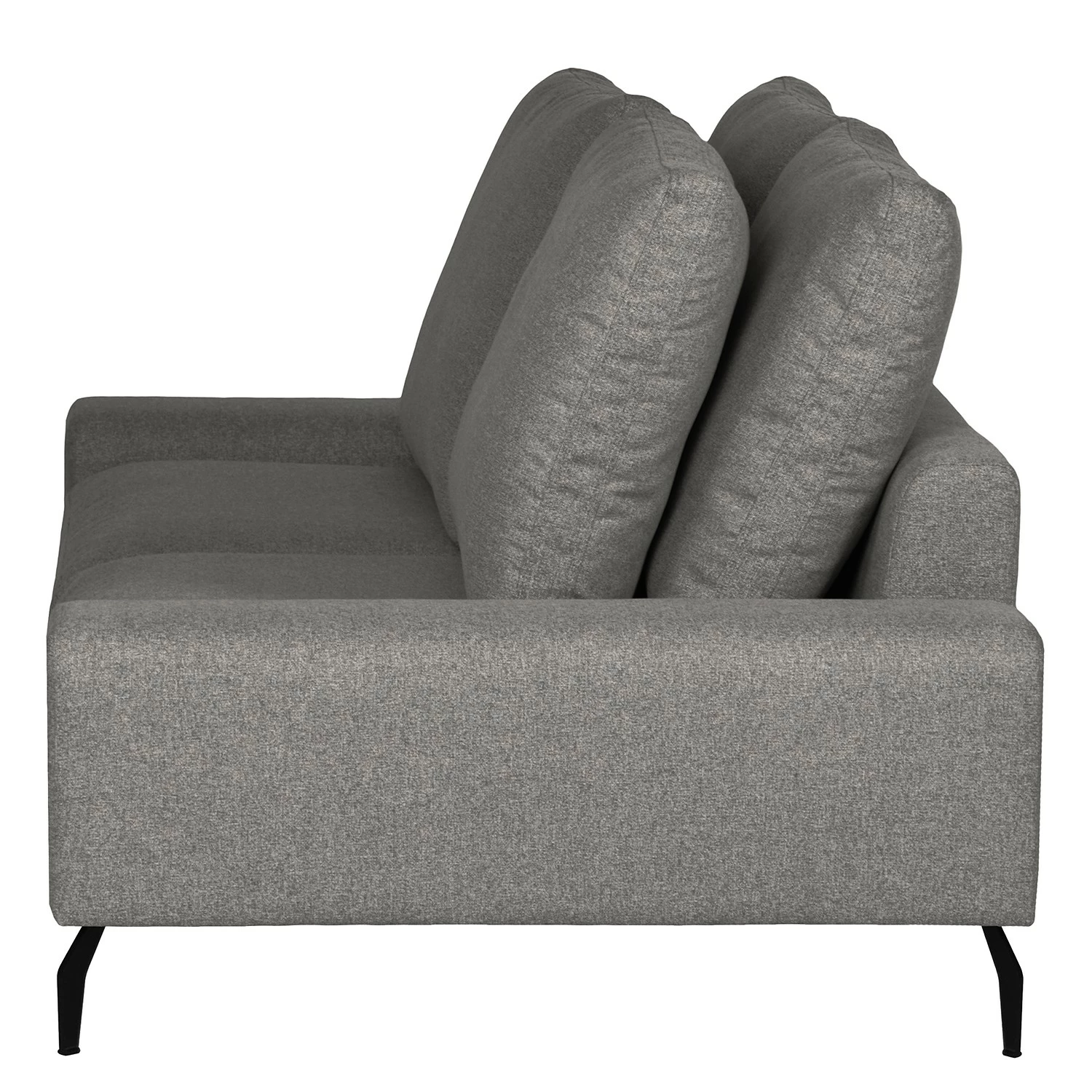 Bizzarto Sofa Penda (2,5-Sitzer) - Webstoff Sogol: Dunkelgrau 3 Bizzarto Sofa Penda (2,5-Sitzer) - Webstoff Sogol: Dunkelgrau – Bild 3