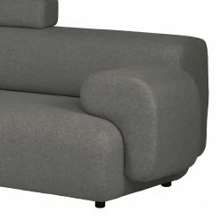 Bizzarto Ecksofa Imbert - Webstoff Sogol: Dunkelgrau - Ottomane davorstehend links -Wohnzimmermöbel boutique en ligne 1000256792 210427 09294800615 DETAILS P000000001000256792