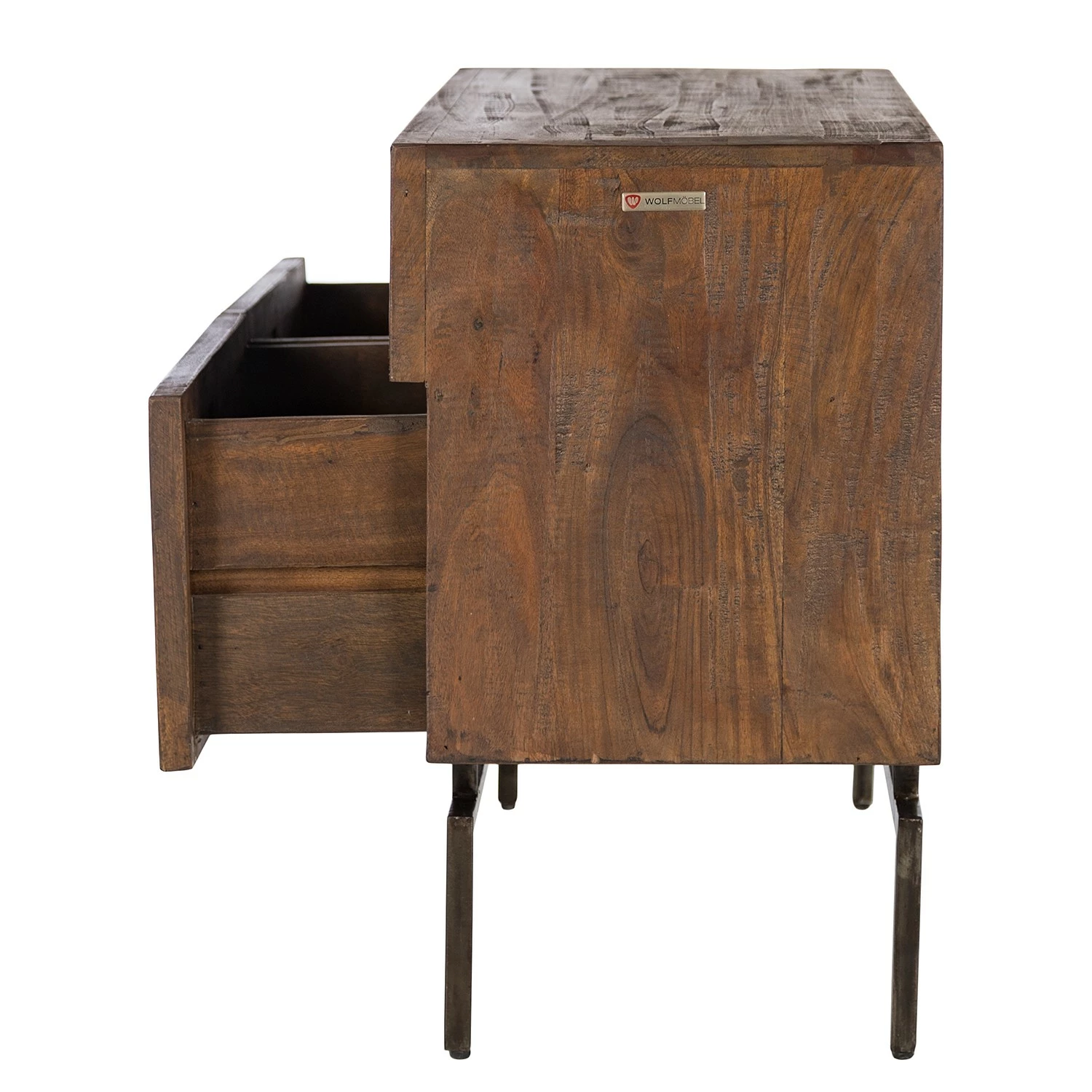 Wolf-Möbel TV-Lowboard Carving - Akazie massiv 11 Wolf-Möbel TV-Lowboard Carving - Akazie massiv – Bild 11