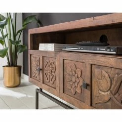 Wolf-Möbel TV-Lowboard Carving - Akazie massiv 19 Wolf-Möbel TV-Lowboard Carving - Akazie massiv -Wohnzimmermöbel boutique en ligne 1000256998 220615 022 MOOD DETAILS P000000001000256998 mood