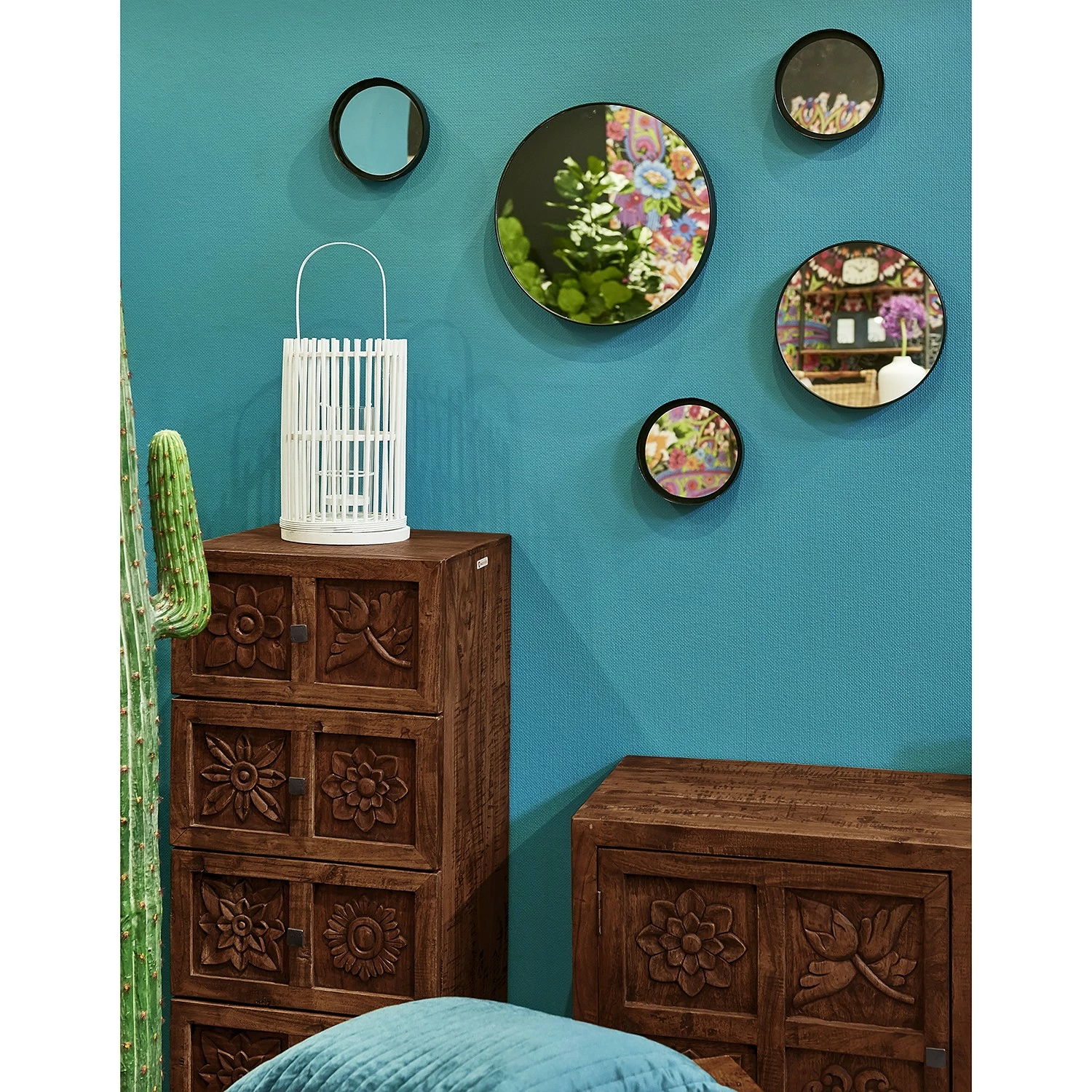 Wolf-Möbel Kommode Carving - Akazie massiv 8 Wolf-Möbel Kommode Carving - Akazie massiv – Bild 8