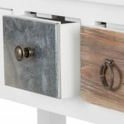 Ridgevalley Konsolentisch Itzehoe - Paulownia massiv - Weiß / Braun 23 Ridgevalley Konsolentisch Itzehoe - Paulownia massiv - Weiß / Braun -Wohnzimmermöbel boutique en ligne 1000257196 210430 13001200056 DETAILS P000000001000257196