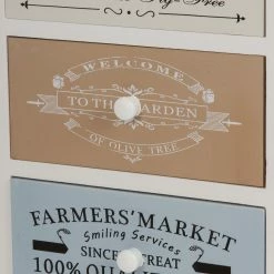 Ridgevalley Kommode Le Merlan - Paulownia massiv - Weiß / Mehrfarbig - Höhe: 72 cm -Wohnzimmermöbel boutique en ligne 1000257198 210430 13003200072 DETAILS P000000001000257198