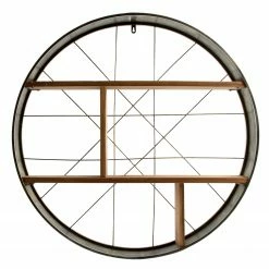 Ridgevalley Wandregal Coch - Eucalyptus teilmassiv - Eiche Dekor / Messing -Wohnzimmermöbel boutique en ligne 1000257206 210430 13011900108 DETAILS P000000001000257206