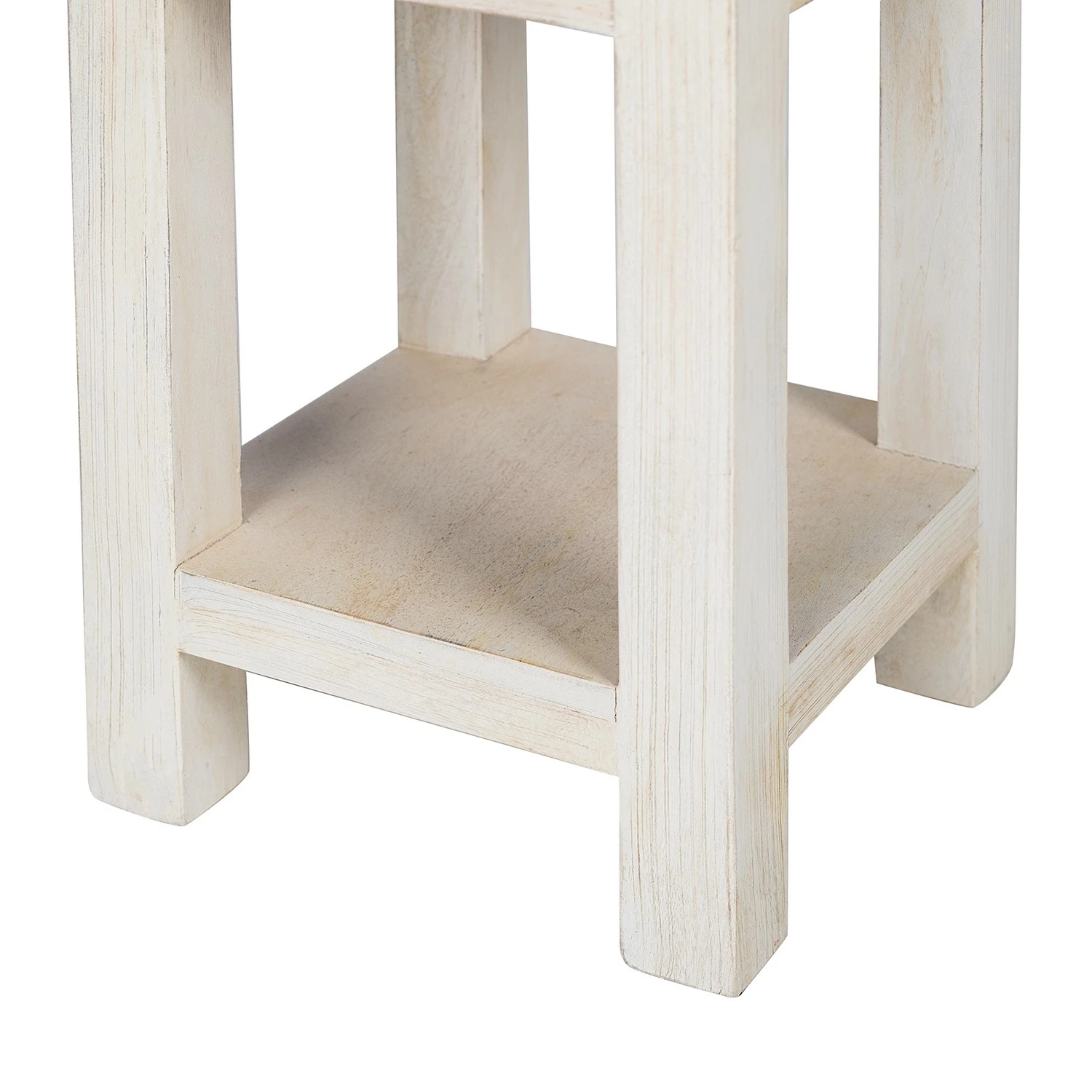 Wolf-Möbel Beistelltisch Maison - Akazie massiv - Akazie Stone / Antik Weiß - Höhe: 60 cm 10 Wolf-Möbel Beistelltisch Maison - Akazie massiv - Akazie Stone / Antik Weiß - Höhe: 60 cm – Bild 10