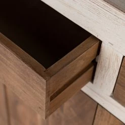 Wolf-Möbel Kommode Maison II - Akazie massiv - Akazie Stone / Antik Weiß -Wohnzimmermöbel boutique en ligne 1000257252 220406 055 DETAILS P000000001000257252