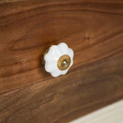 Wolf-Möbel Couchtisch Maison - Akazie massiv - Akazie Stone / Antik Weiß -Wohnzimmermöbel boutique en ligne 1000257254 220330 050 DETAILS P000000001000257254