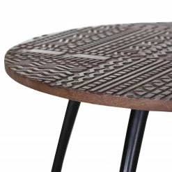 Naturoo Couchtisch Baraco (2er-Set) - Akazie massiv / Metall - Akazie Braun / Schwarz -Wohnzimmermöbel boutique en ligne 1000259763 210421 08205400022 DETAILS P000000001000259763