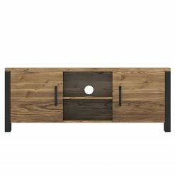 Red Living Wohnwand Velleron I (4-teilig) - Fichte Dekor / Matt Schwarz -Wohnzimmermöbel boutique en ligne 1000259841 210413 14125000010 DETAILS P000000001000259841