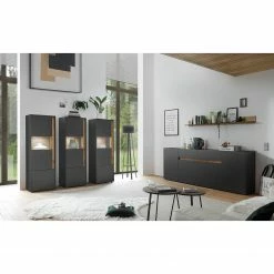 Norrwood Highboard Olon - Anthrazit -Wohnzimmermöbel boutique en ligne 1000260631 210422 08435800017 MOOD DETAILS P000000001000260631 mood