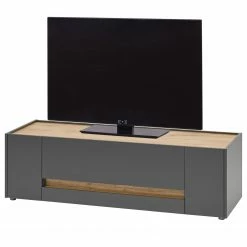 Norrwood TV-Lowboard Olon I - Anthrazit - Breite: 140 cm