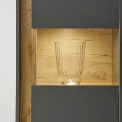 Norrwood Standvitrine Olon - Anthrazit -Wohnzimmermöbel boutique en ligne 1000260645 210420 07401900055 DETAILS P000000001000260645