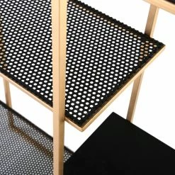 Red Living Regal Sonso - Metall - Schwarz / Gold -Wohnzimmermöbel boutique en ligne 1000261416 210430 11580800014 DETAILS P000000001000261416